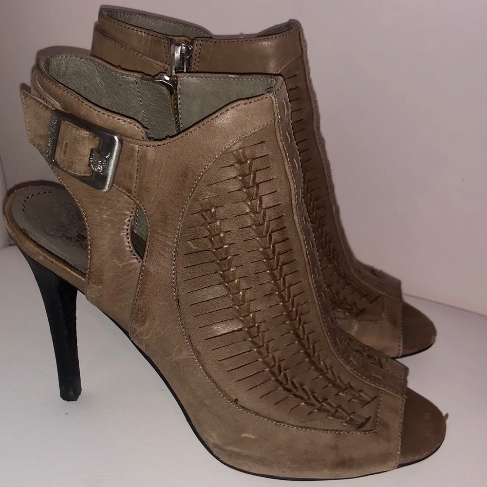 Vince Camuto Open Toe Bootie